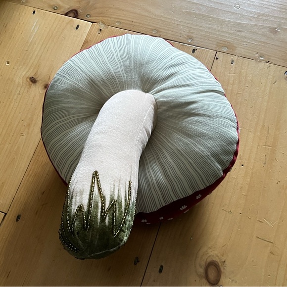 John Derian mushroom pillow - Picture 2 of 3